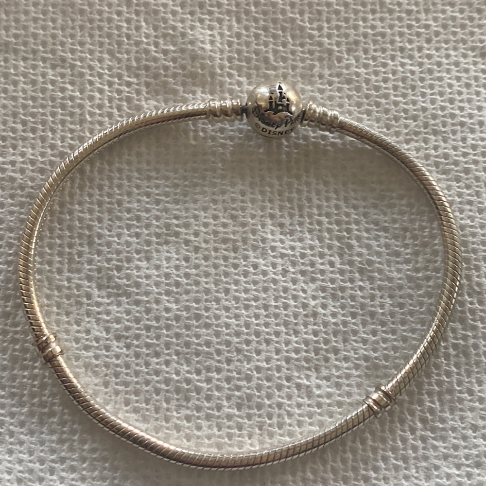 Disney Pandora snake bracelet with castle Disney Park exclusive